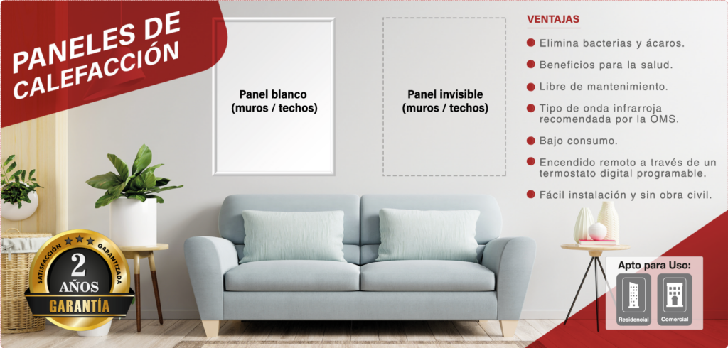 Ahorro económico con los paneles infrarrojos